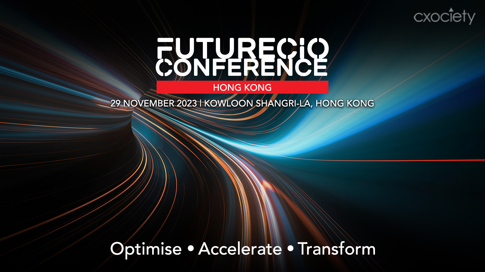Programme banner for FutureCIO Hong Kong Conference