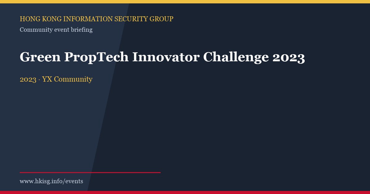 Programme banner for Green Proptech Innovator Challenge 2023